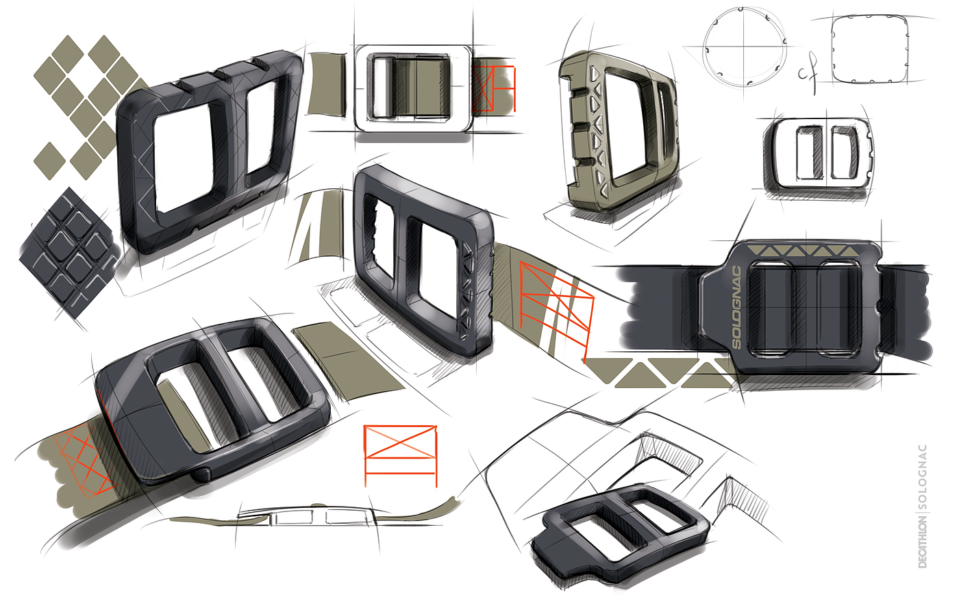 industrial design，Hand drawn，