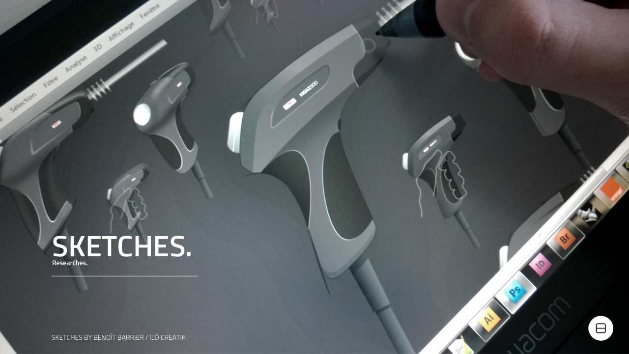 industrial design，Hand drawn，