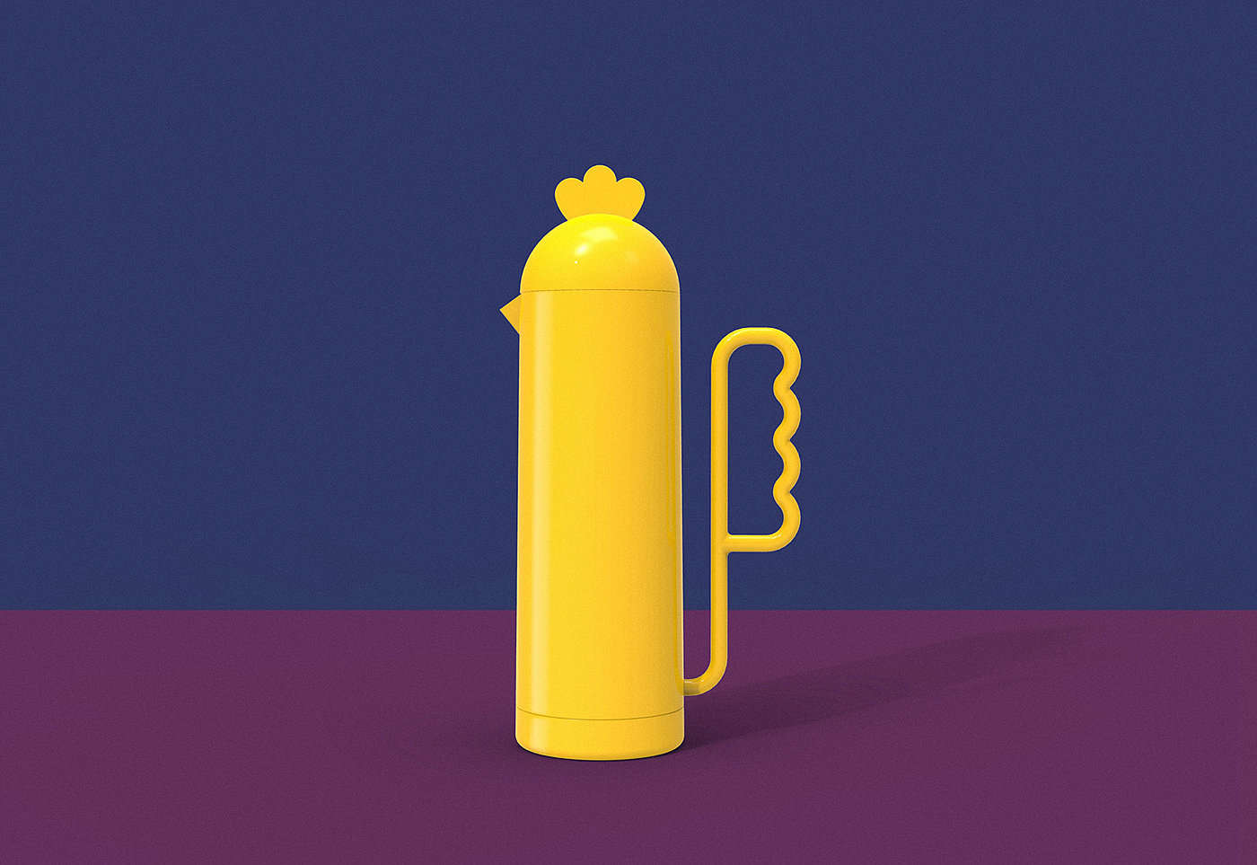 Home Furnishing，kitchen，Bird，chick，kettle，C-kettle，mmmdesign，