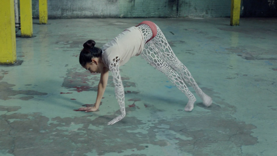 3D printing，dancer，visual effect，