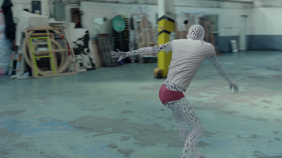 3D printing，dancer，visual effect，
