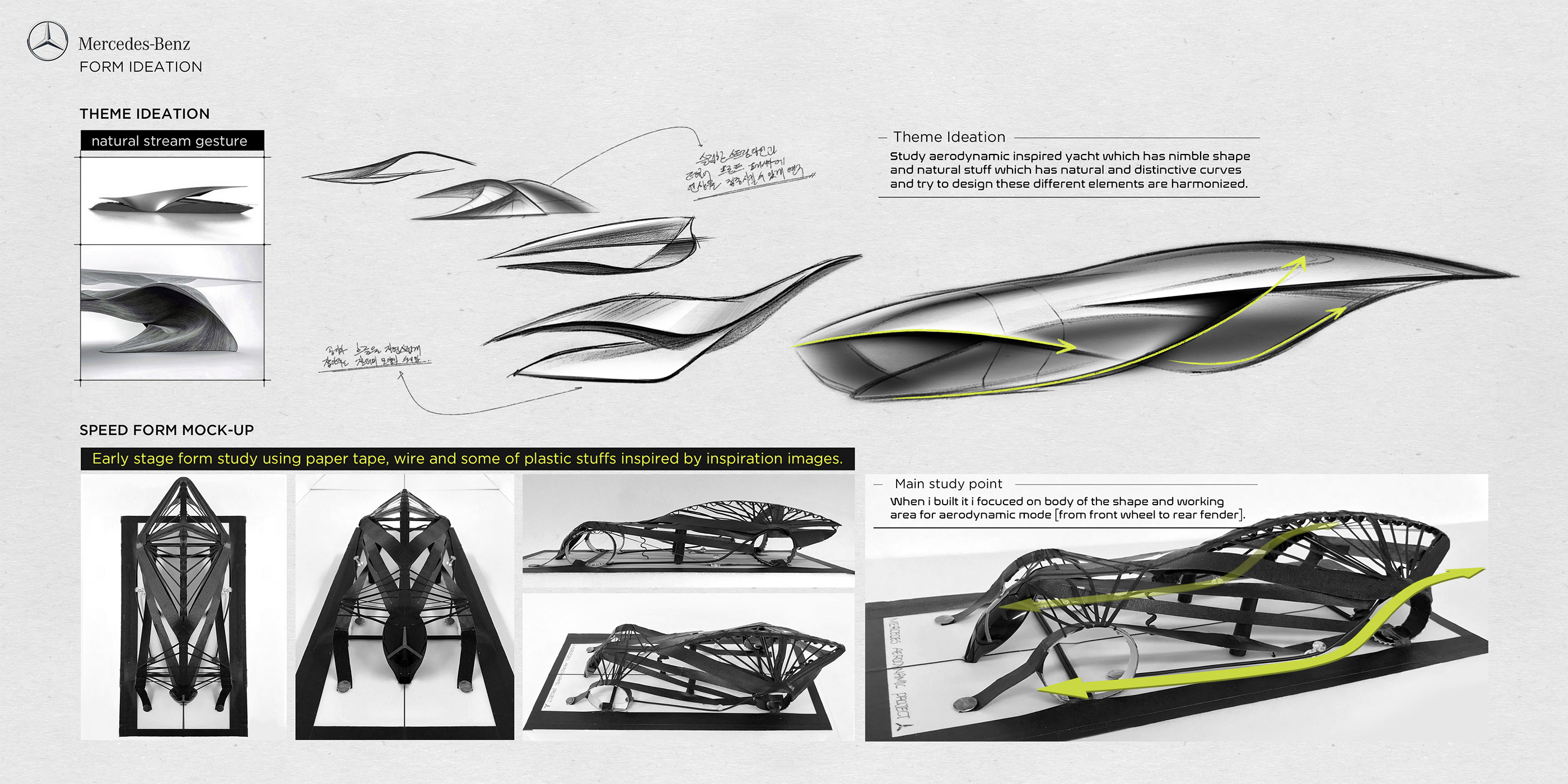 conceptual design，Benz，mercedes，Automobile design，