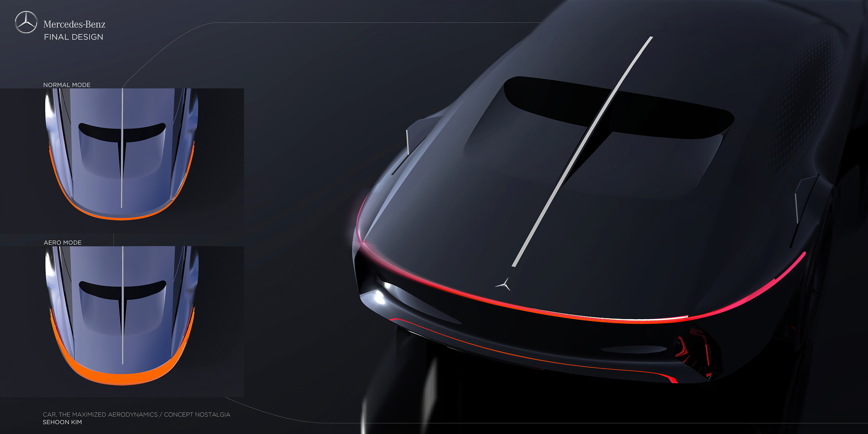 conceptual design，Benz，mercedes，Automobile design，