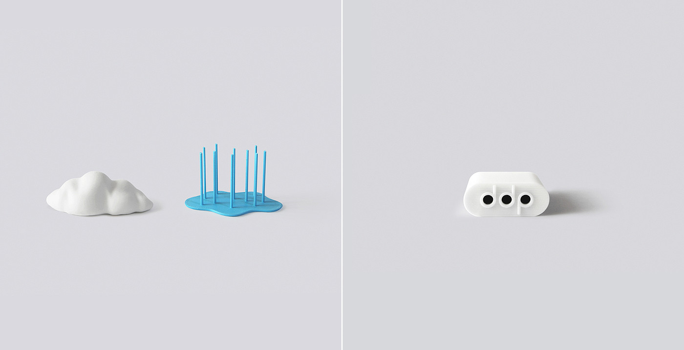 pencil sharpener，product design，cloud，