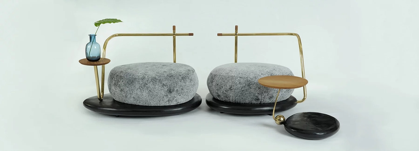 industrial design，product design，furniture，Zen stone，