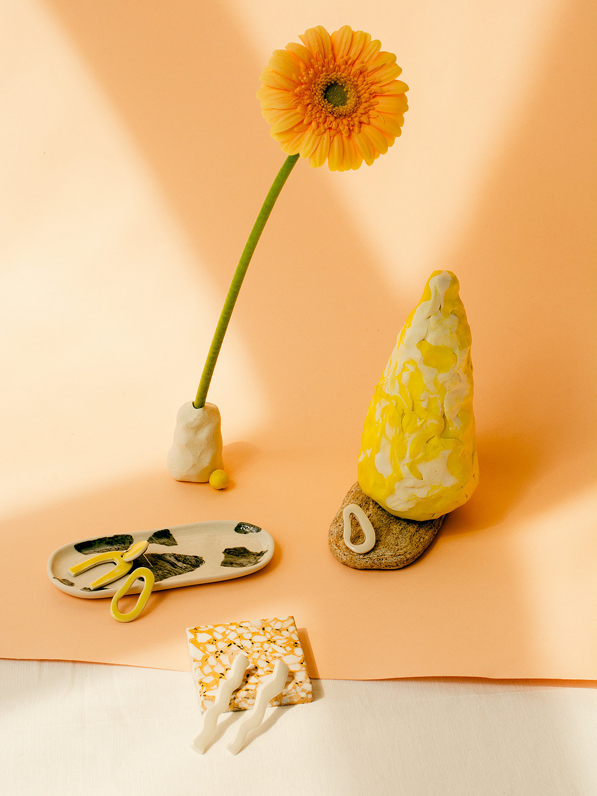 Crack，ceramics，Decorative ornaments，product design，
