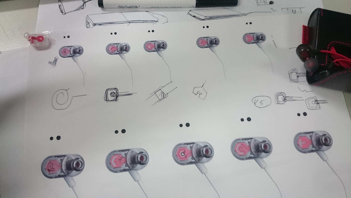 Refined hybrid dual drive headset，Simplicity，lithe，Hybrid dual drive technology，