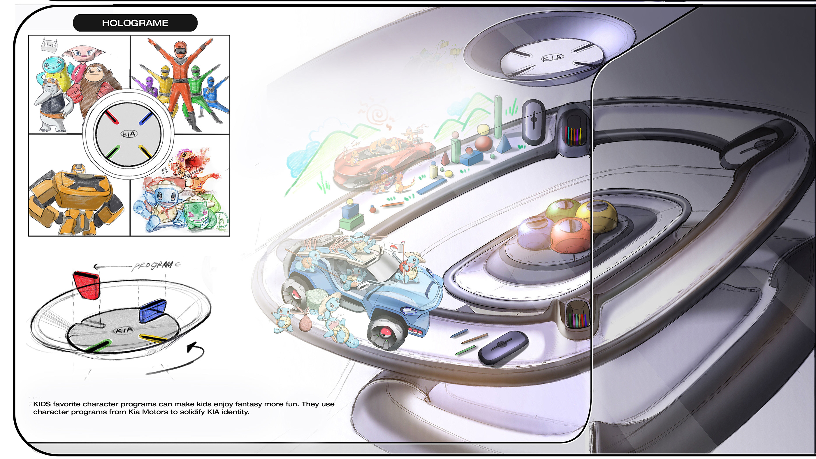 automobile，Fun toys，KIA engine，