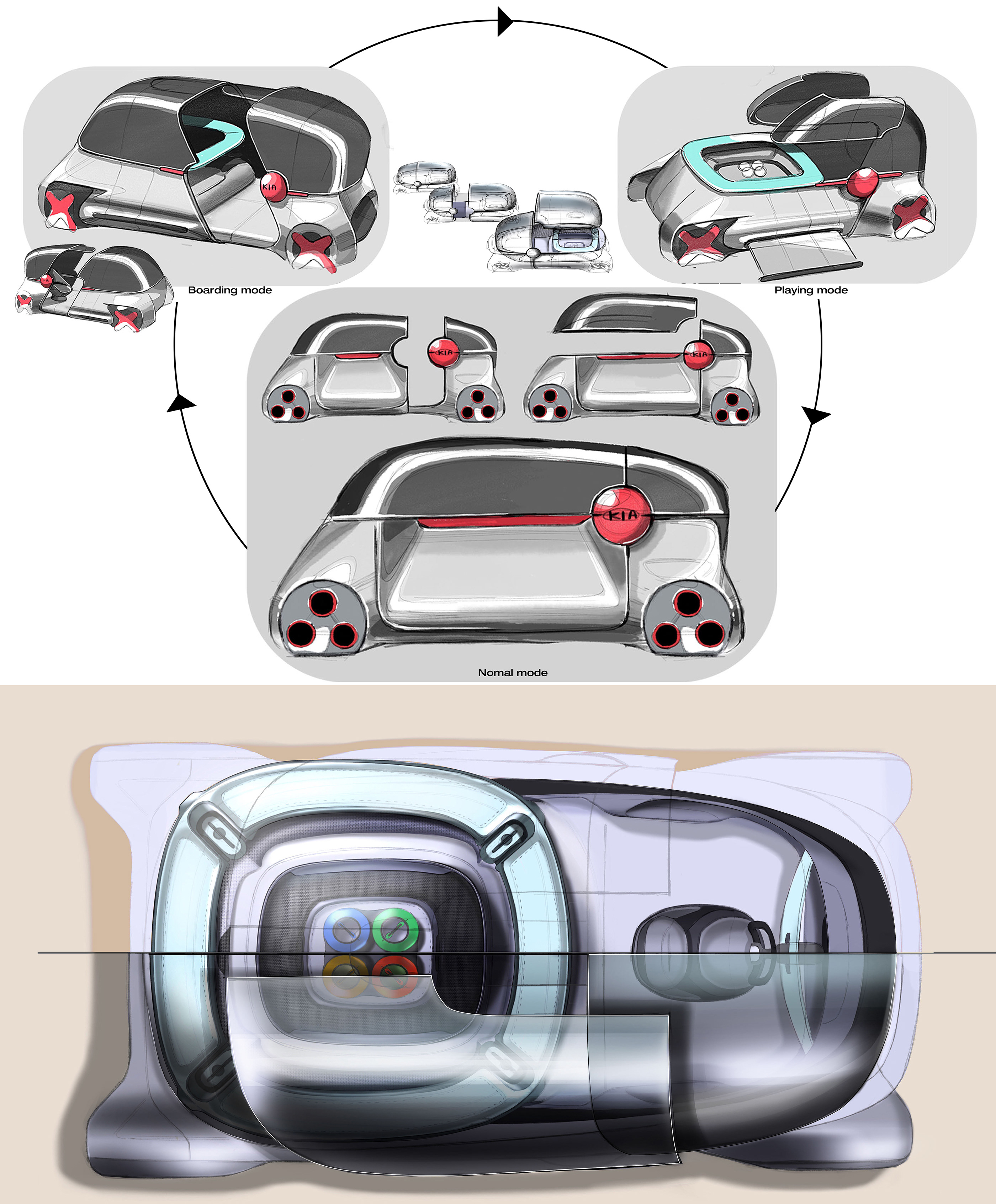 automobile，Fun toys，KIA engine，