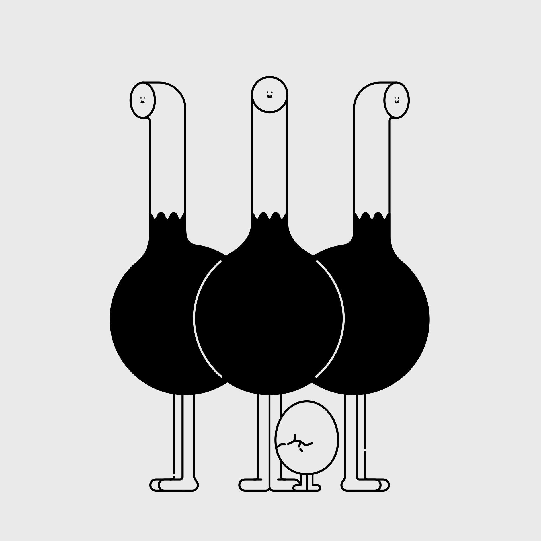 Decoration design，Iconic Icon，Giant Fox，