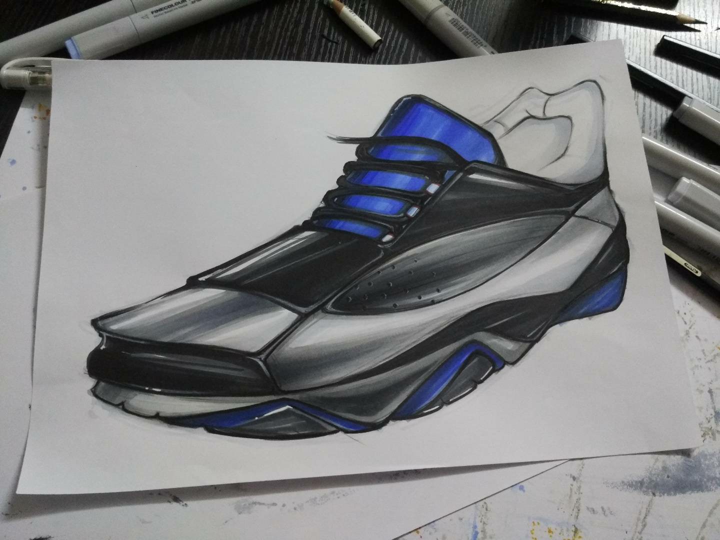 Hand drawn products，