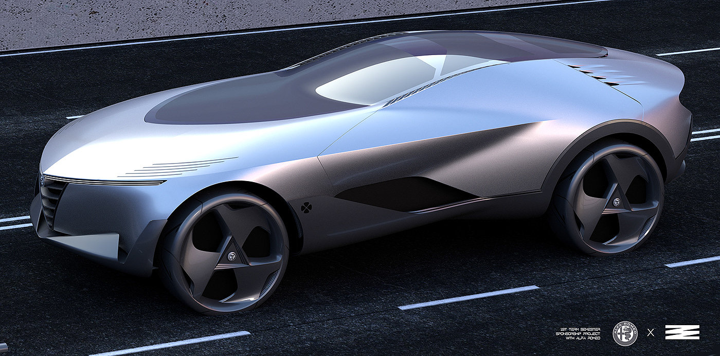 alfa romeo ，Italy，alpha，Alpha Romeo，concept，vehicle，traffic，Dongman Joo，
