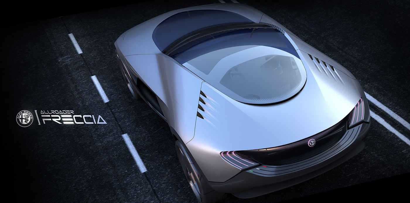 alfa romeo ，Italy，alpha，Alpha Romeo，concept，vehicle，traffic，Dongman Joo，