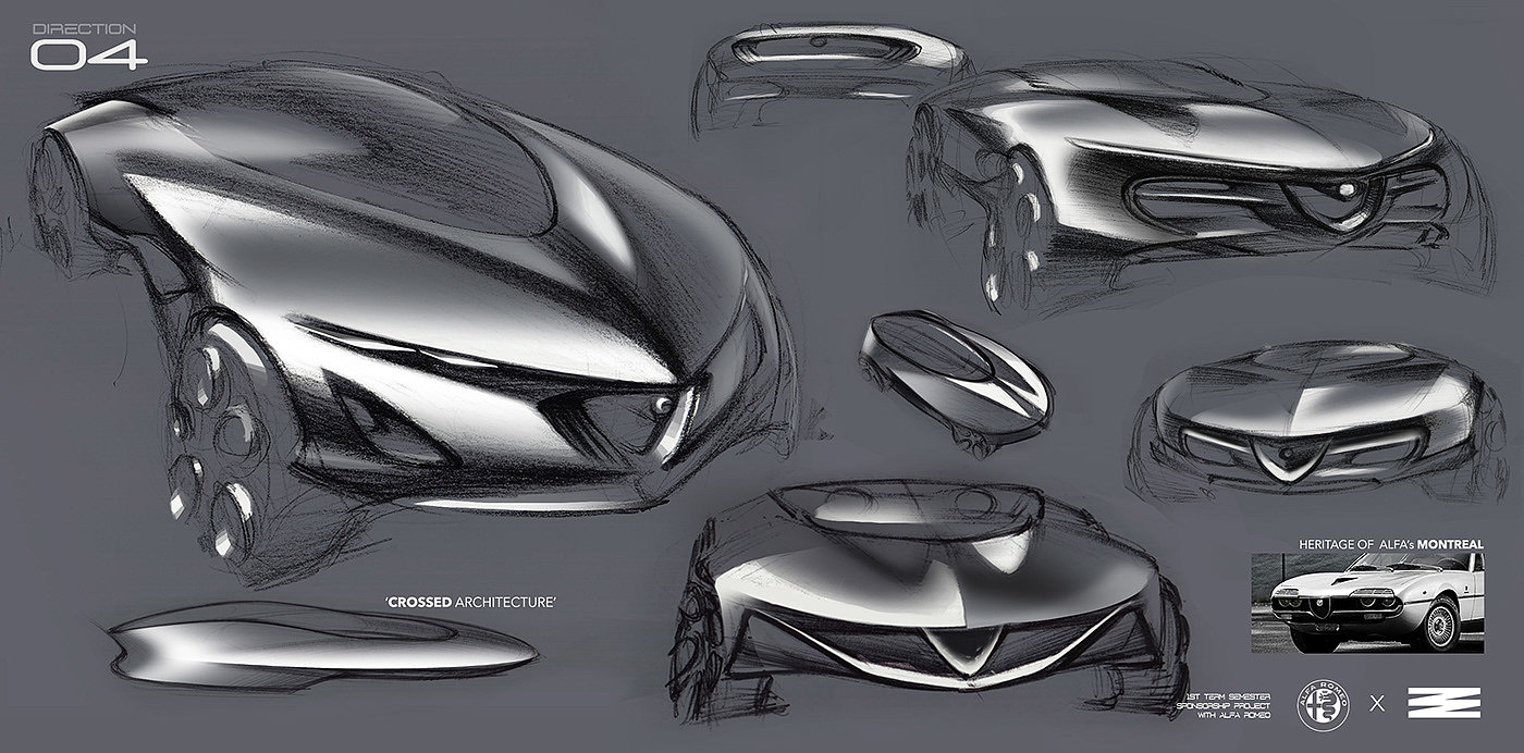 alfa romeo ，Italy，alpha，Alpha Romeo，concept，vehicle，traffic，Dongman Joo，