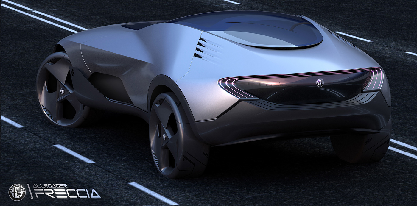 alfa romeo ，Italy，alpha，Alpha Romeo，concept，vehicle，traffic，Dongman Joo，
