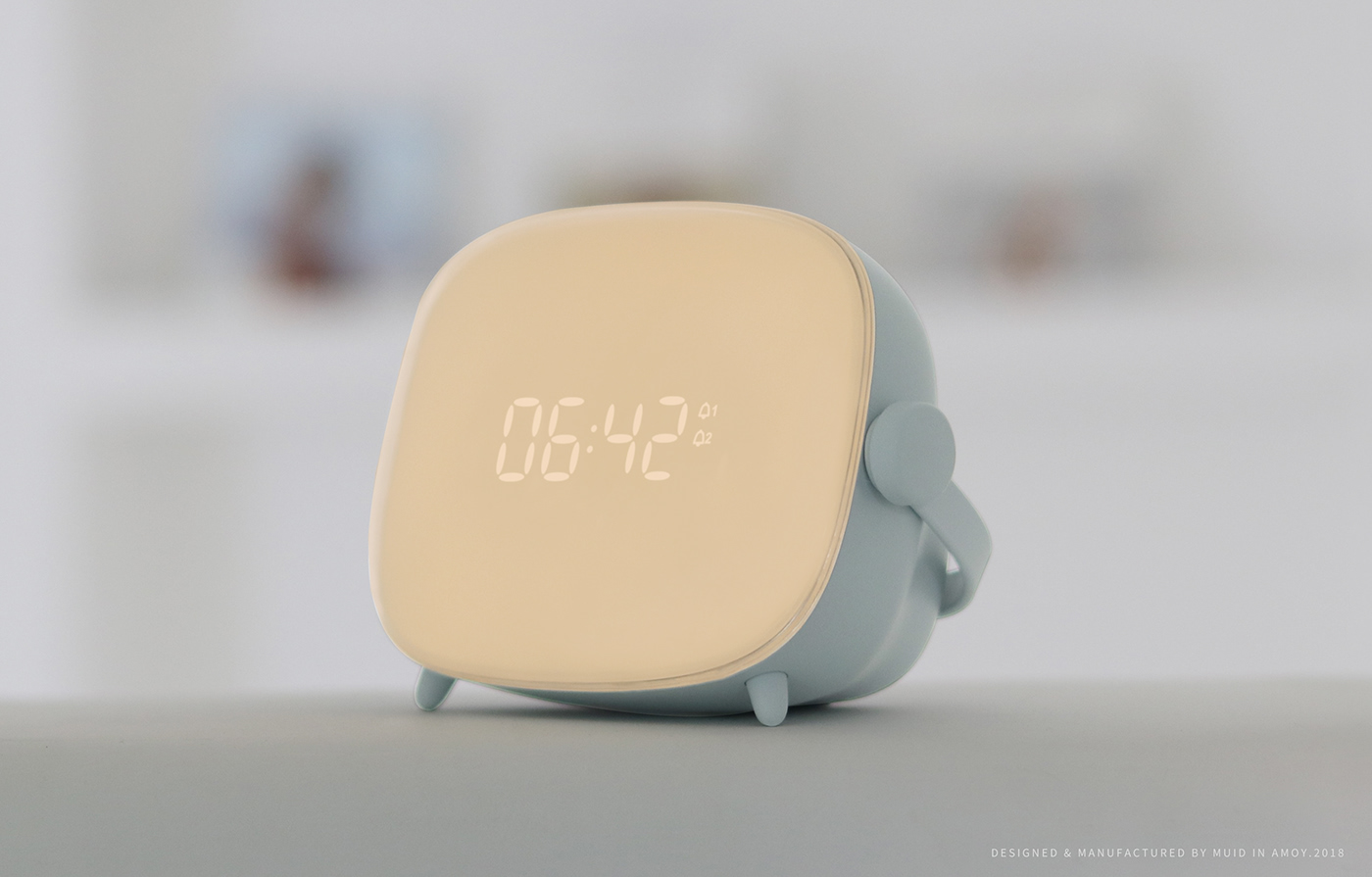 Home Furnishing，lighting，lamp，time，Clock，AMOY，Muid tease，