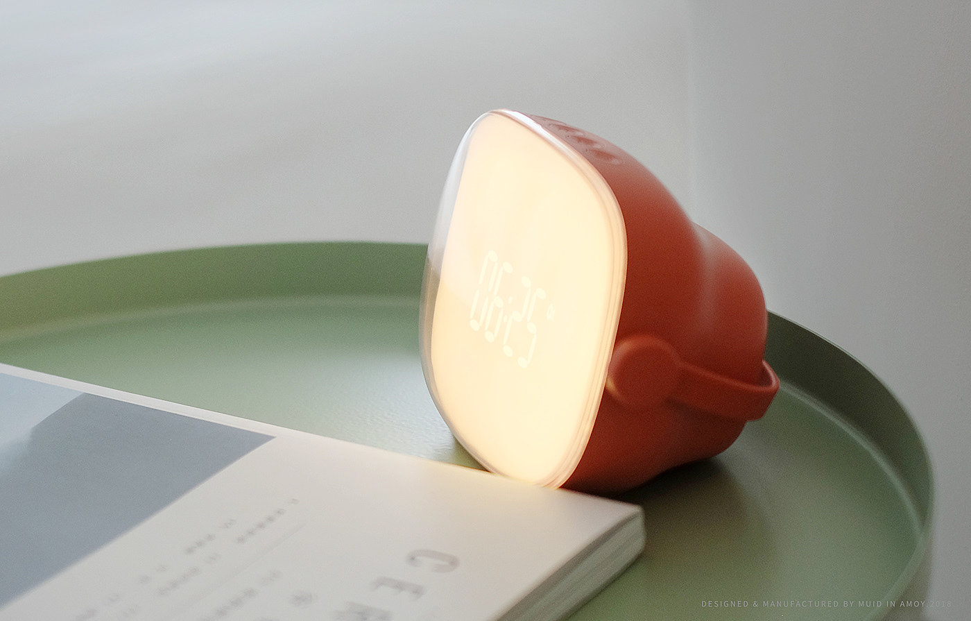 Home Furnishing，lighting，lamp，time，Clock，AMOY，Muid tease，