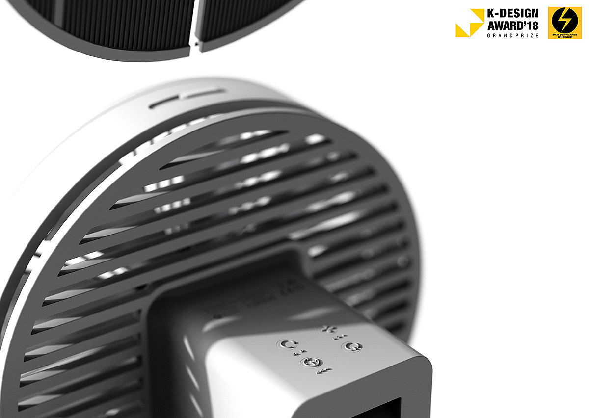 air cleaner，electric fan，household electrical appliances，Yeongkyu Jung，