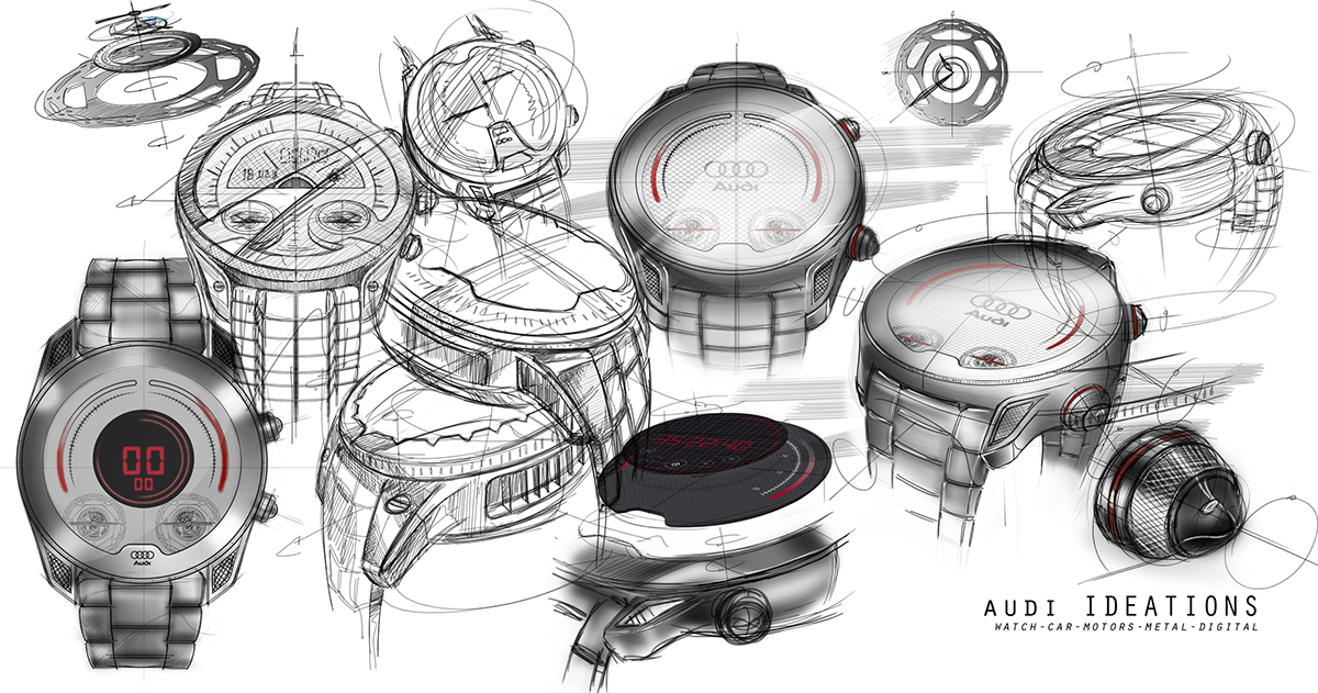 shoes，Wrist watch，sketch，Diacre Nicolas，Hand drawn，draft，