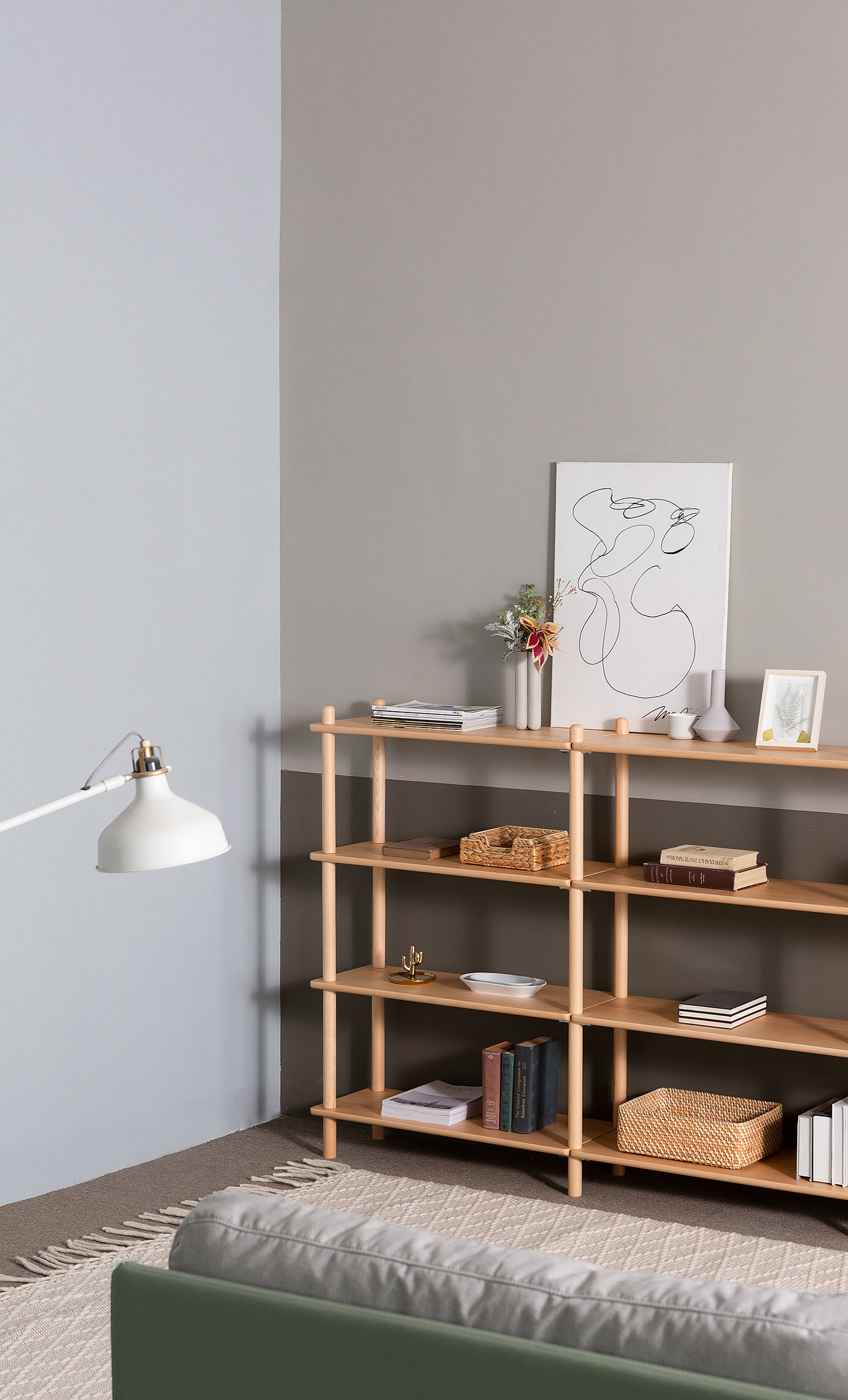 Shelf，Wooden frame，goods shelves，Home Furnishing，Mum，Small platform wood，