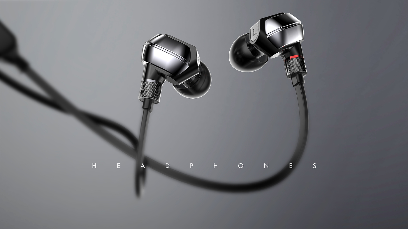 product design，fashion，Consumer electronics，In ear headphones，