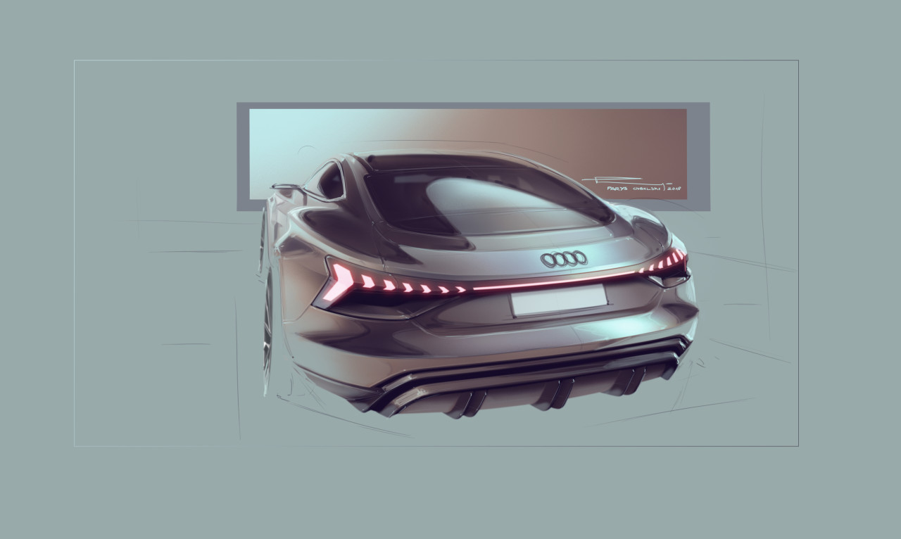 audi，conceptual design，sketch，