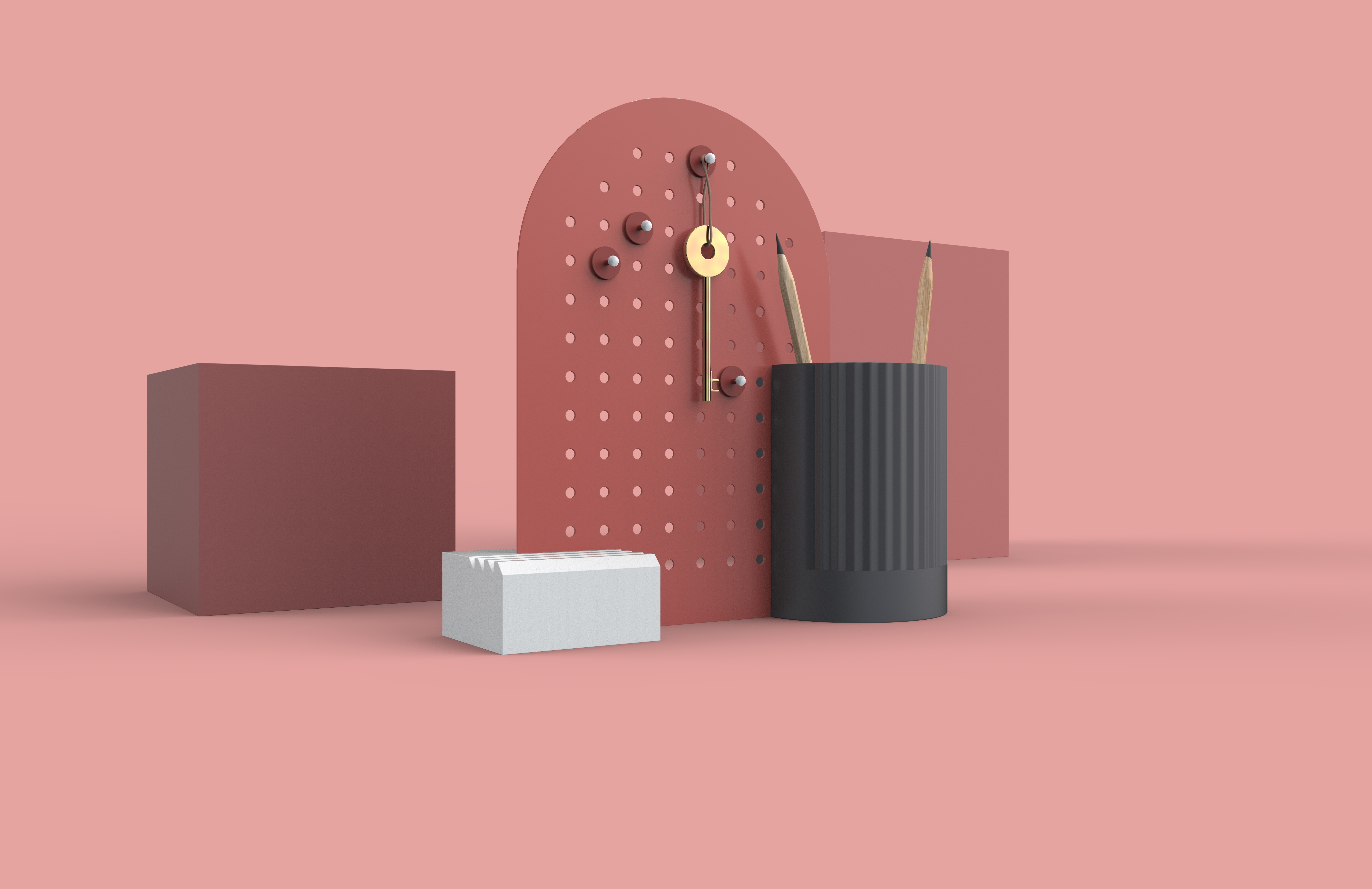 Tabletop decoration，pen container，Home Furnishing，to work in an office，Mobile phone bracket，Business card holder，Desktop decoration，