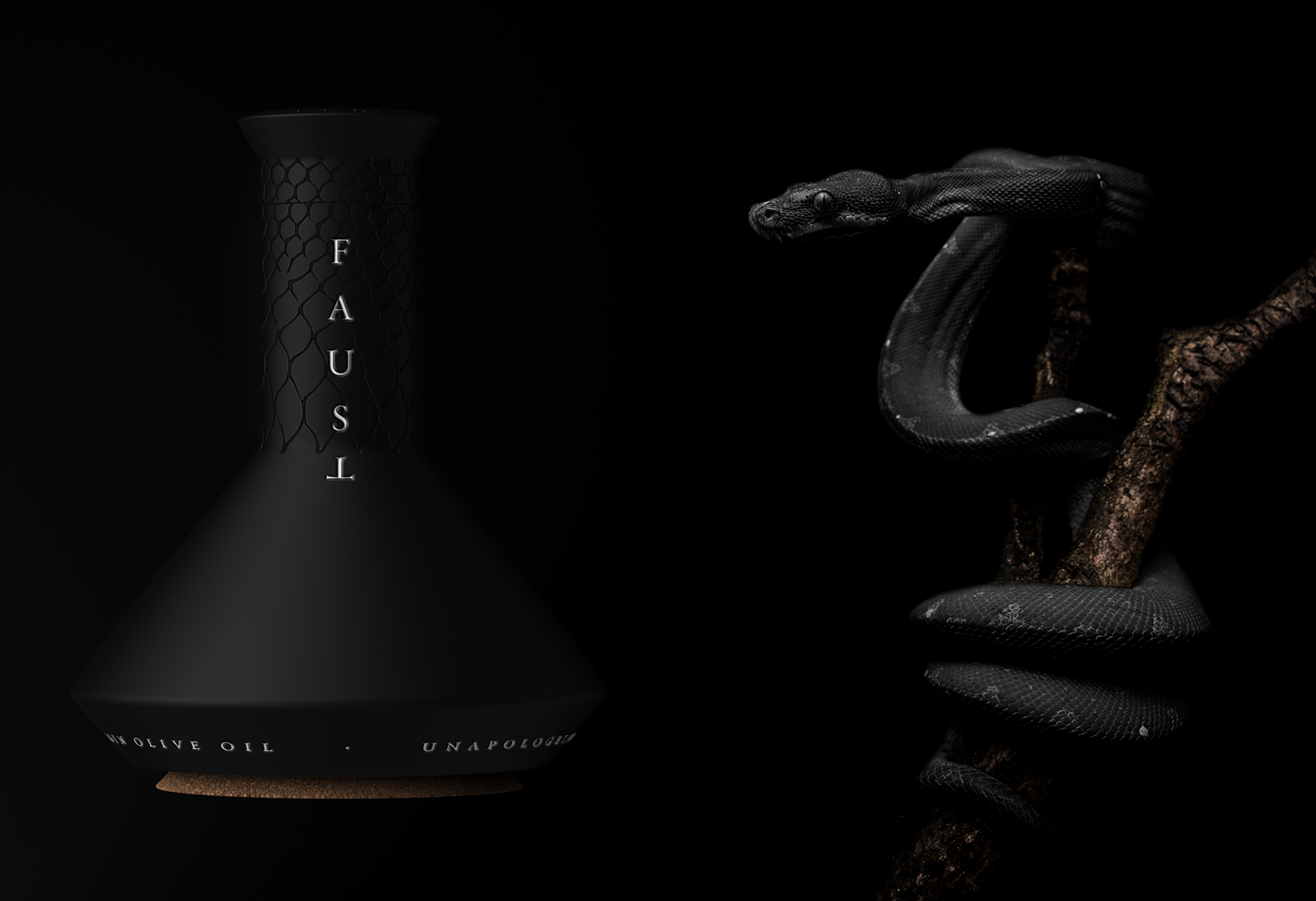 Faust，Olive oil，packing design，Brand design，