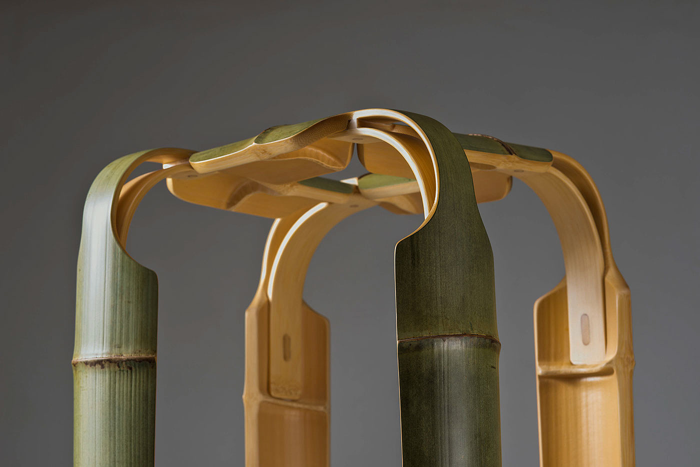 Table，cylinder，chair，stool，Clip，Original ecology，Bionics Design ，Bamboo，