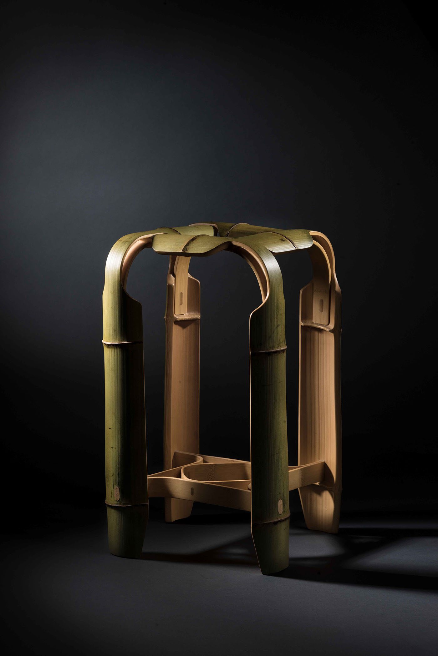 Table，cylinder，chair，stool，Clip，Original ecology，Bionics Design ，Bamboo，