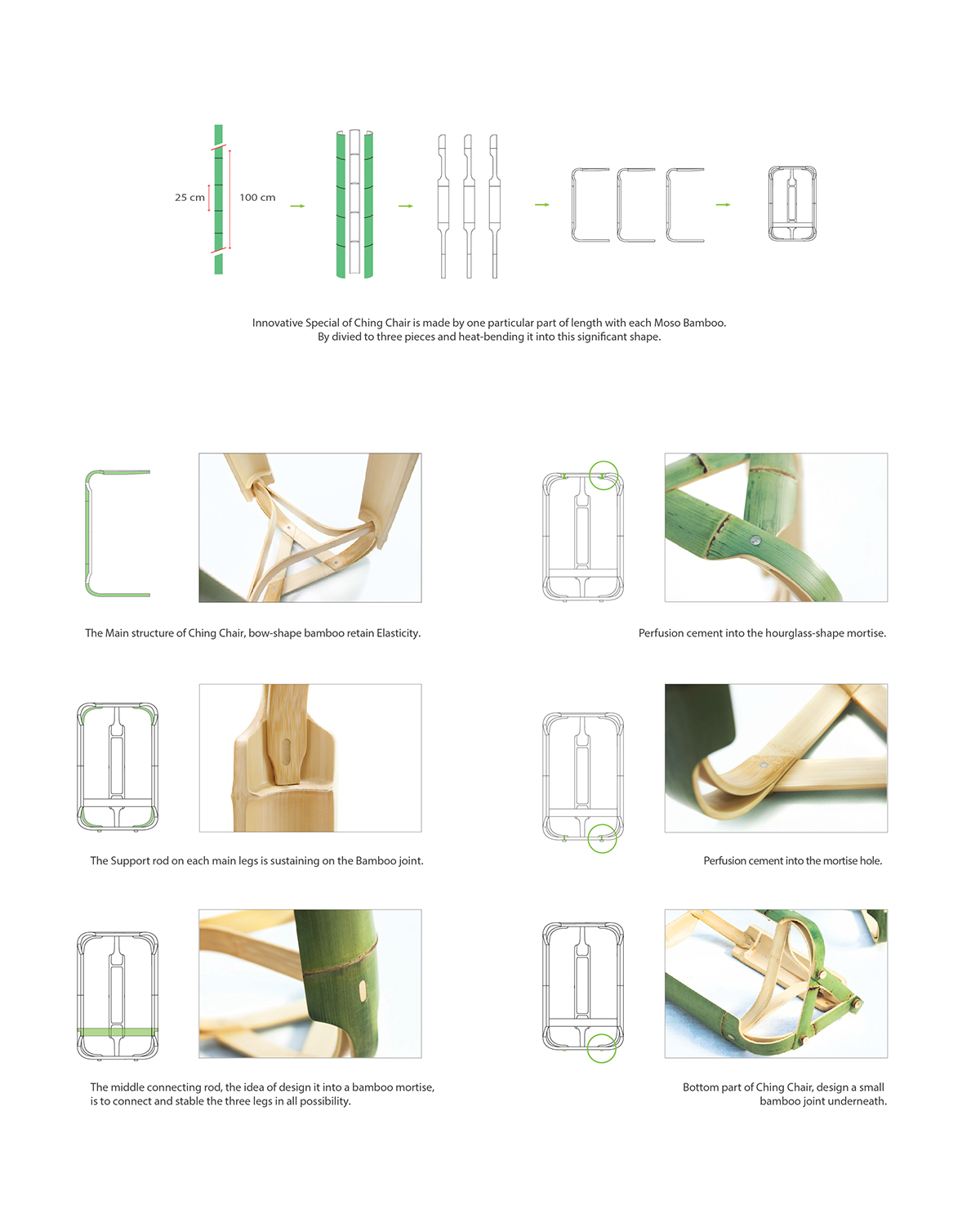 Table，cylinder，chair，stool，Clip，Original ecology，Bionics Design ，Bamboo，