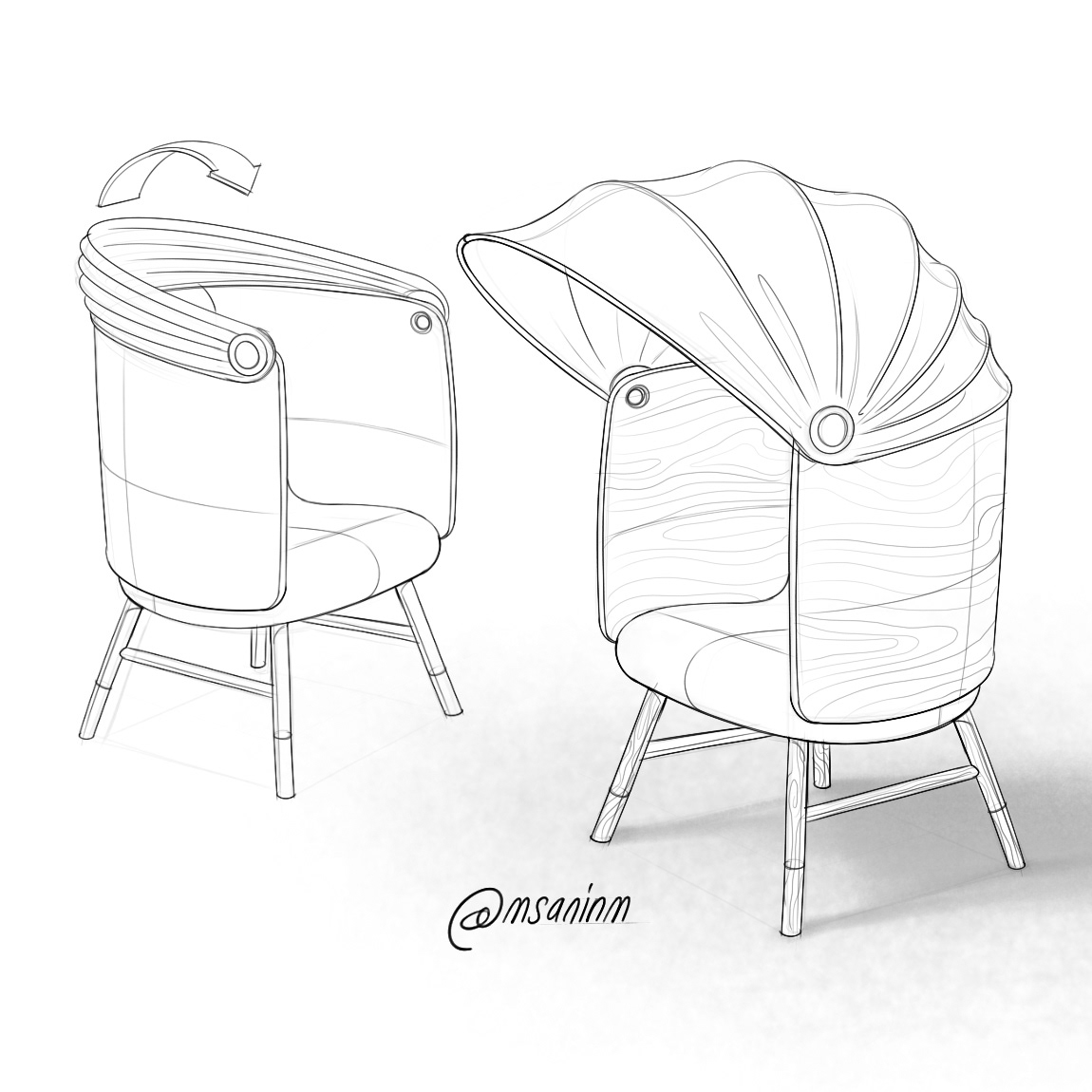 sample reels，Hand drawn，Design sketch，