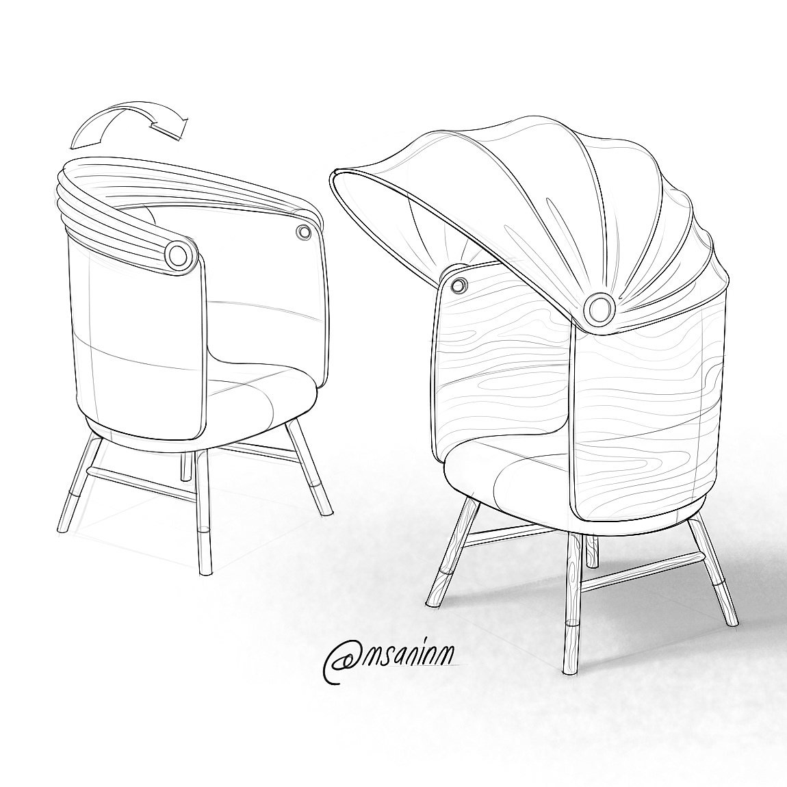 sample reels，Hand drawn，Design sketch，