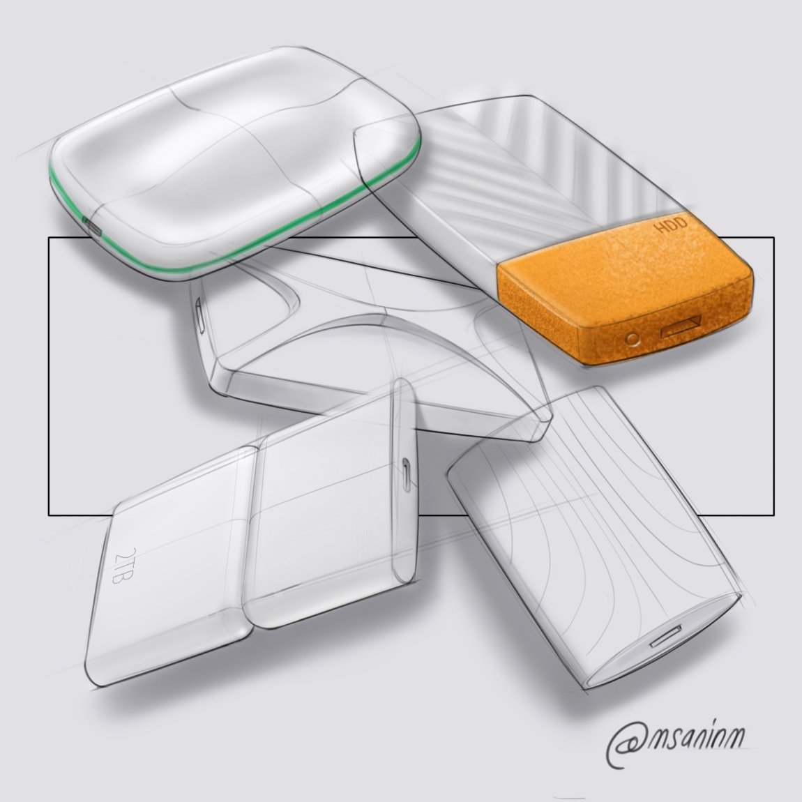 sample reels，Hand drawn，Design sketch，