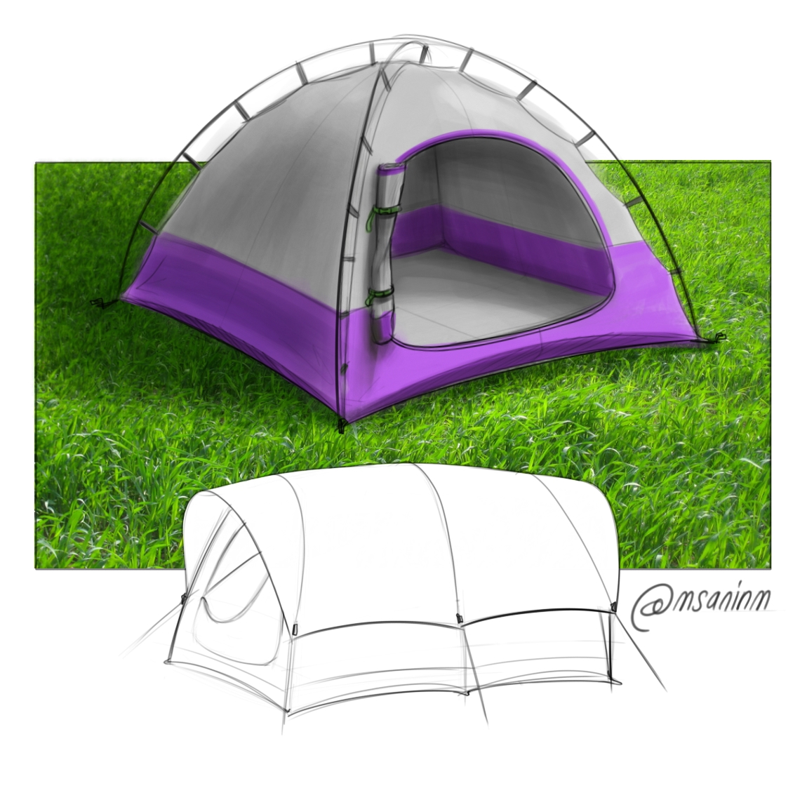 sample reels，Hand drawn，Design sketch，