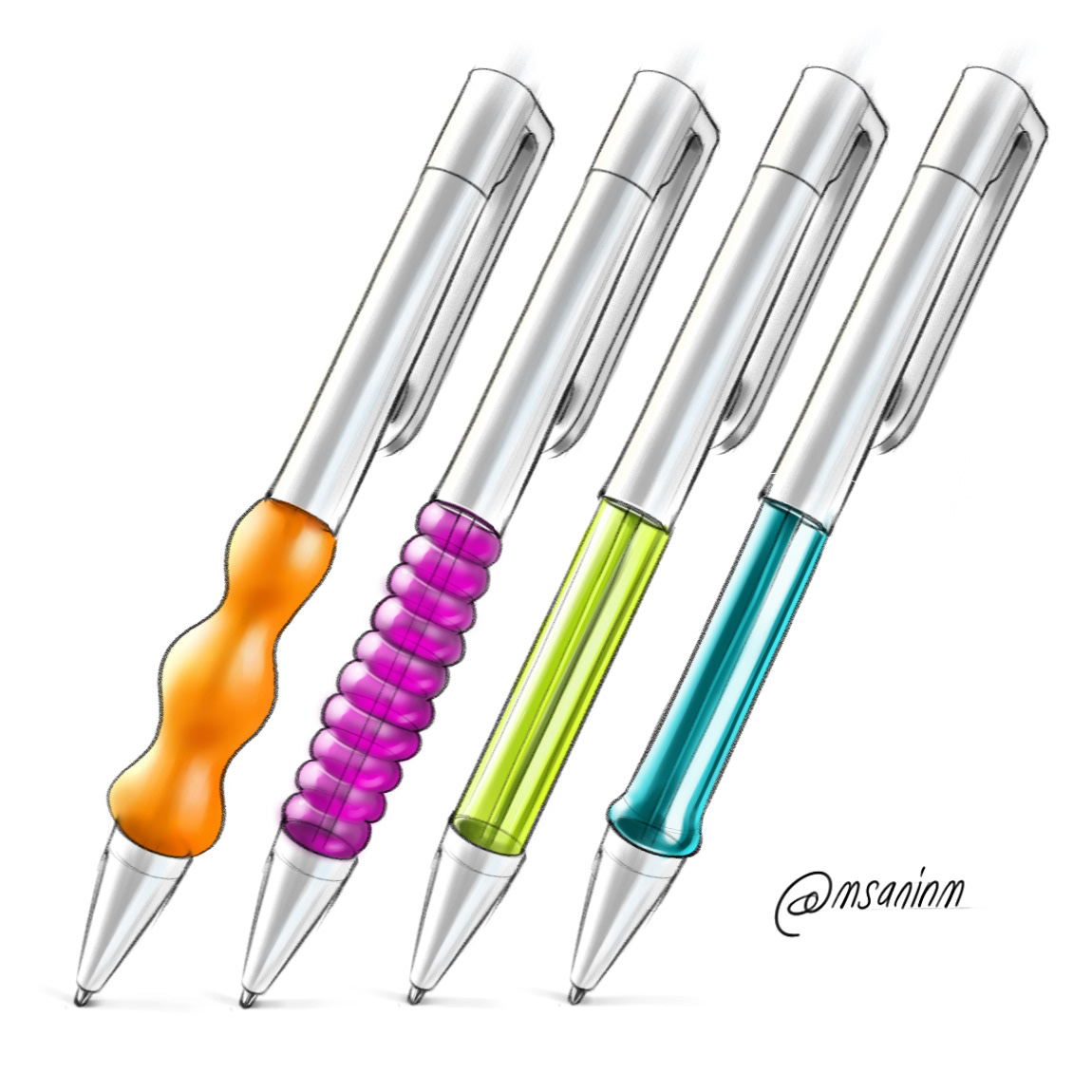 sample reels，Hand drawn，Design sketch，