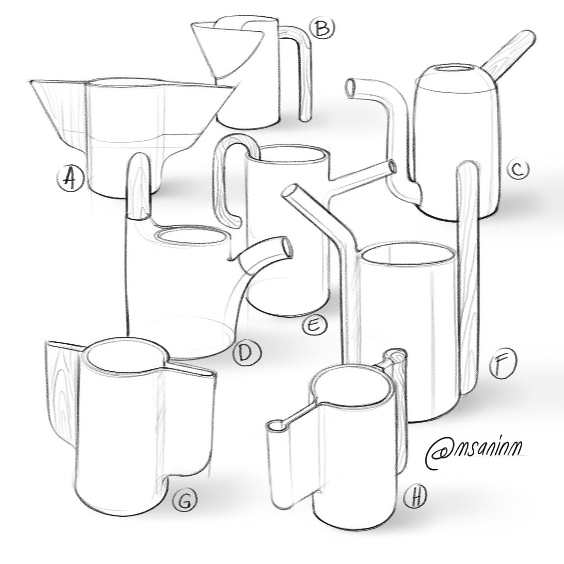 sample reels，Hand drawn，Design sketch，