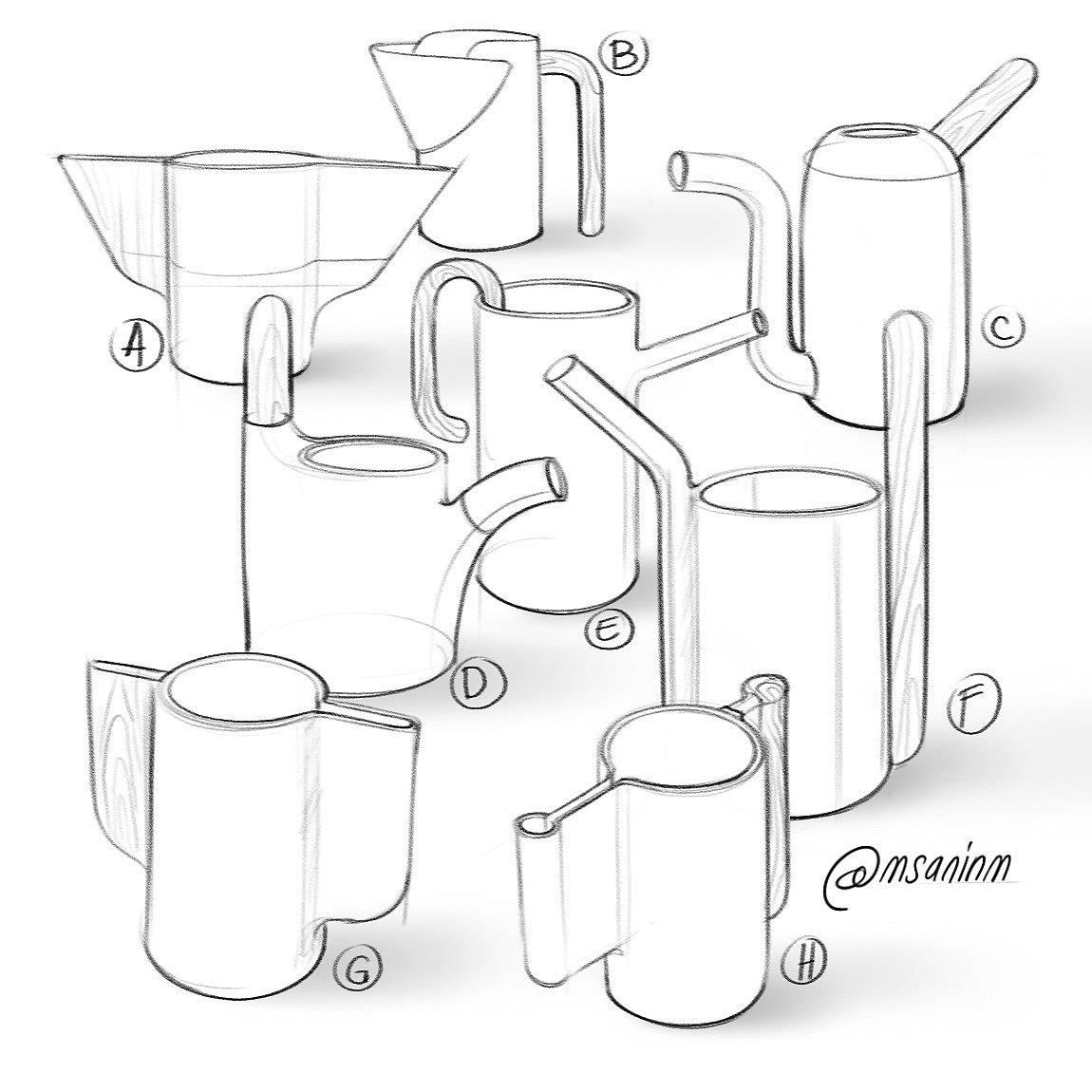 sample reels，Hand drawn，Design sketch，
