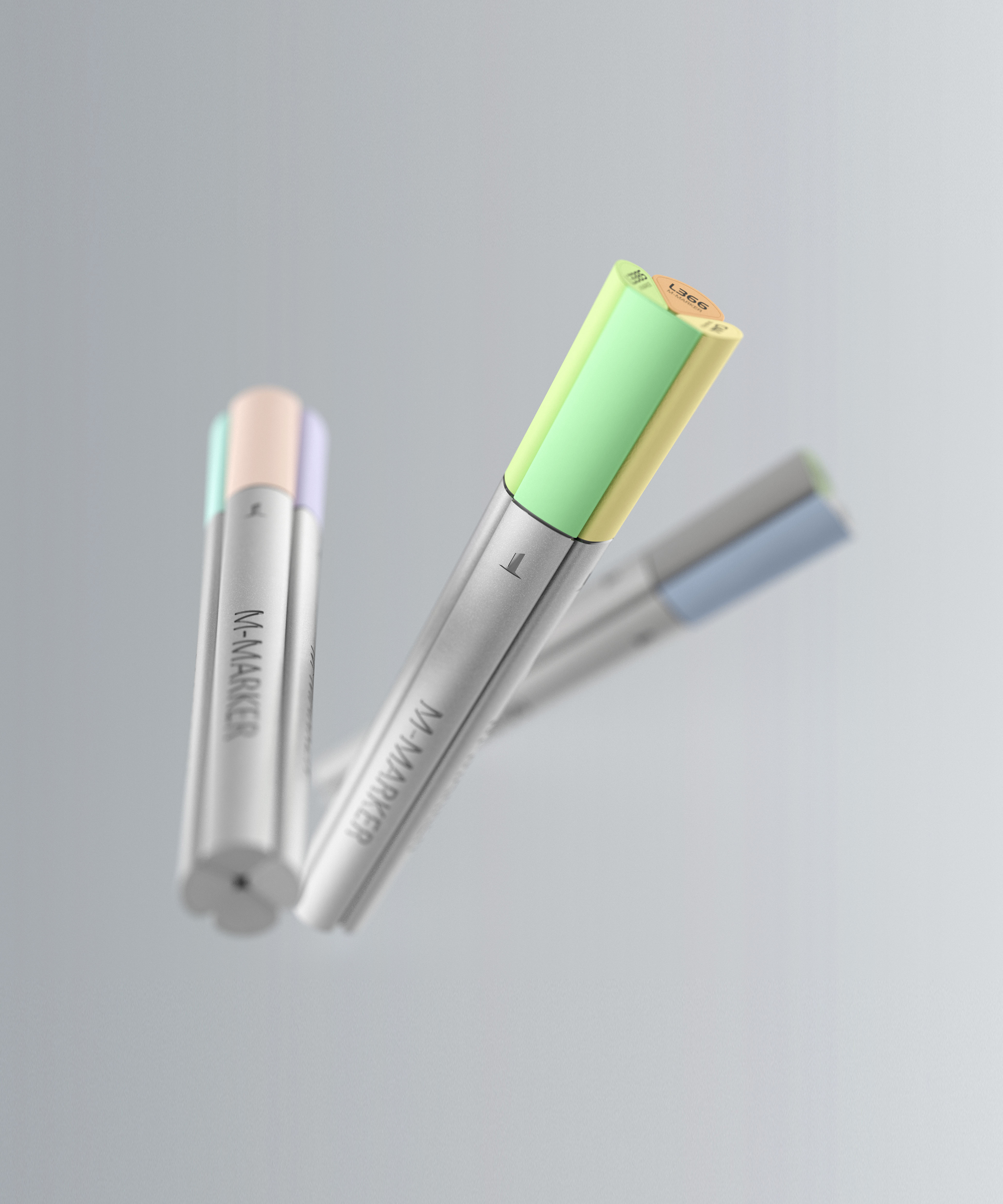 designer，Magnetic attraction，marker pen，Creative design，Office Supplies，Red dot award，