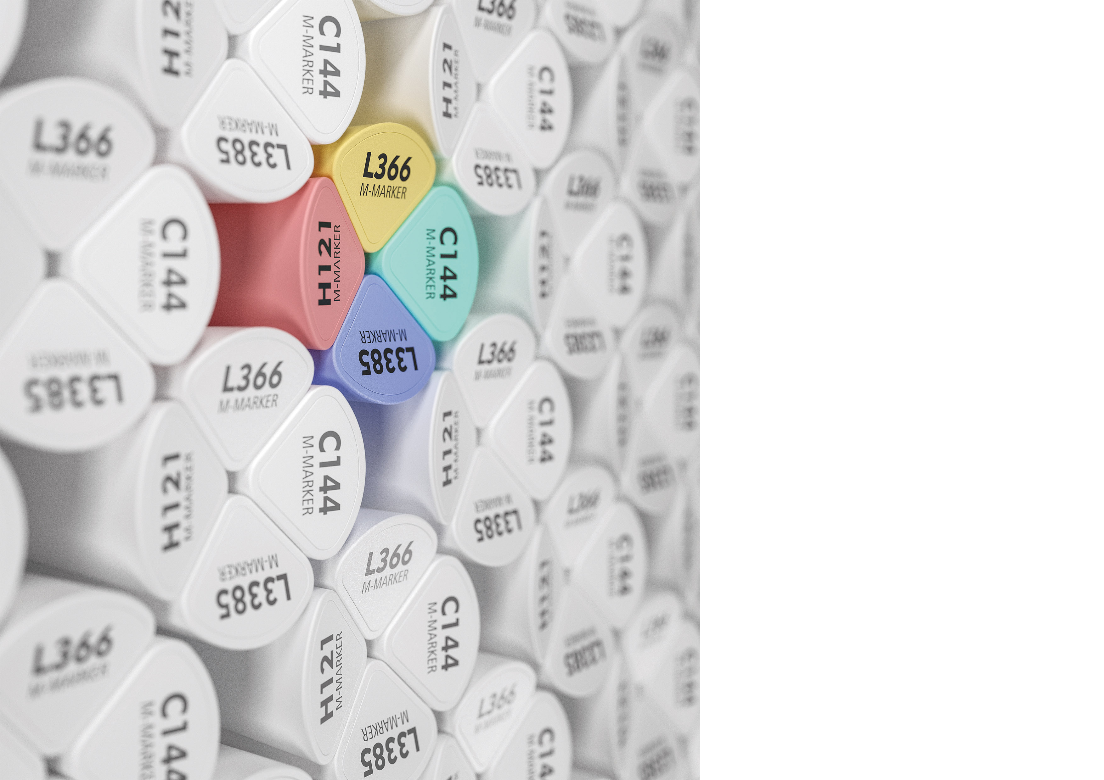 designer，Magnetic attraction，marker pen，Creative design，Office Supplies，Red dot award，