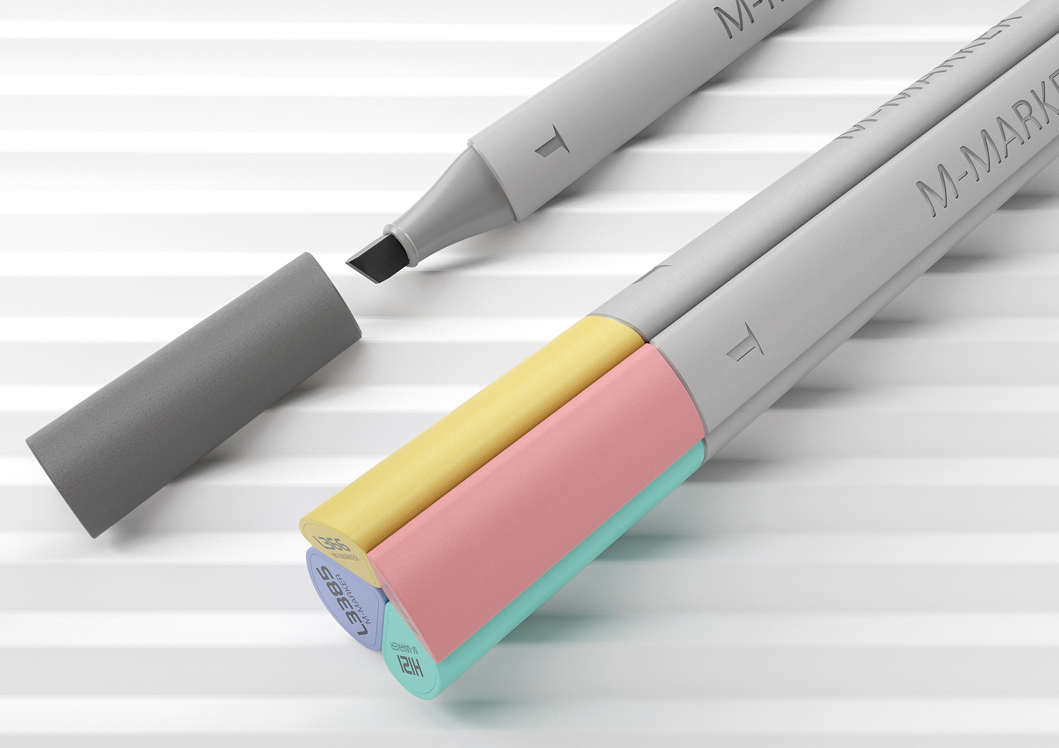 designer，Magnetic attraction，marker pen，Creative design，Office Supplies，Red dot award，