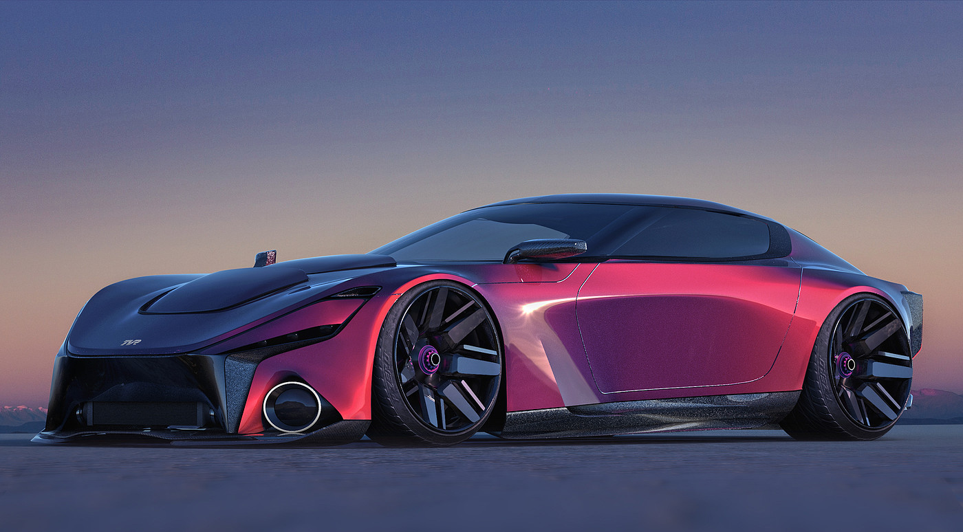 Sports car，Renders，Scythian，TVR，