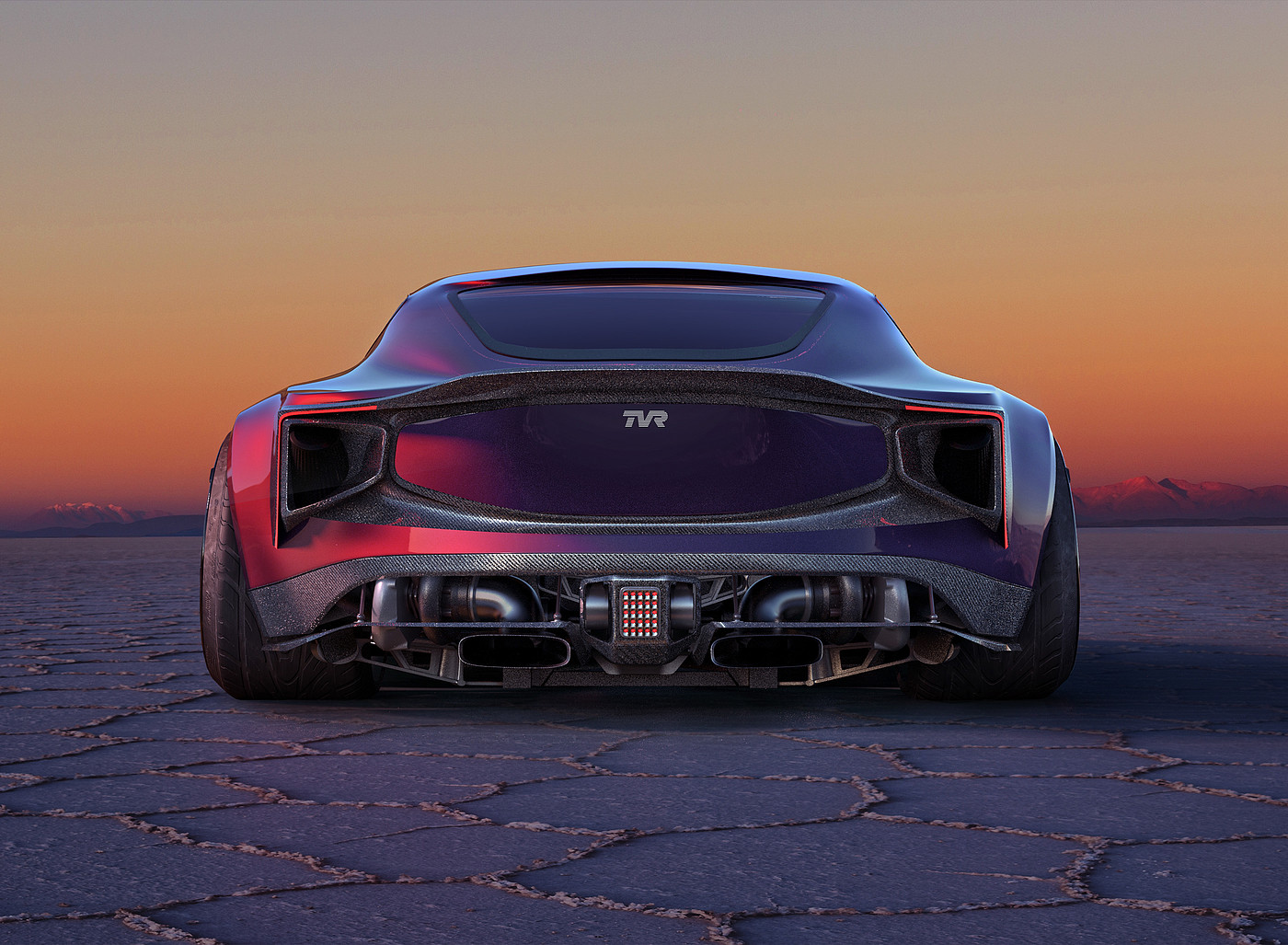 Sports car，Renders，Scythian，TVR，