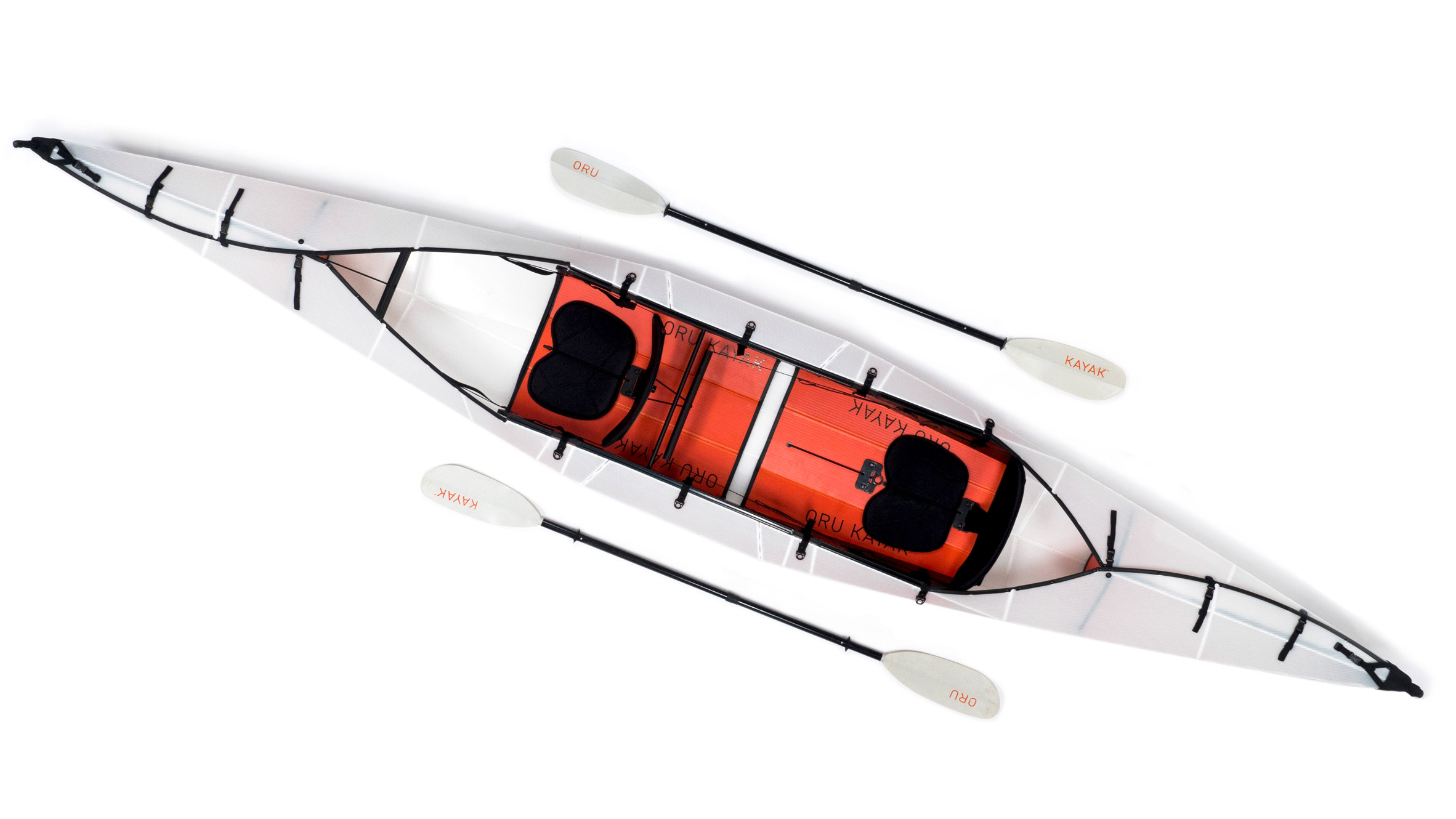 是oru kayak公司的最新产品,该公司位于旧金山湾地区,生产各种折叠船
