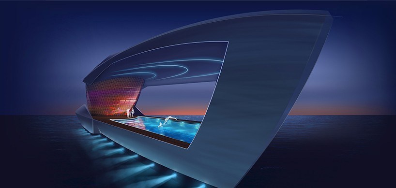 Equipped with helipad，Extremely futuristic，Stunning aerodynamic shape，Innovative ideas，Comfort and luxury，