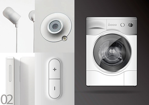 industrial design，product design，Metallic texture，household electrical appliances，