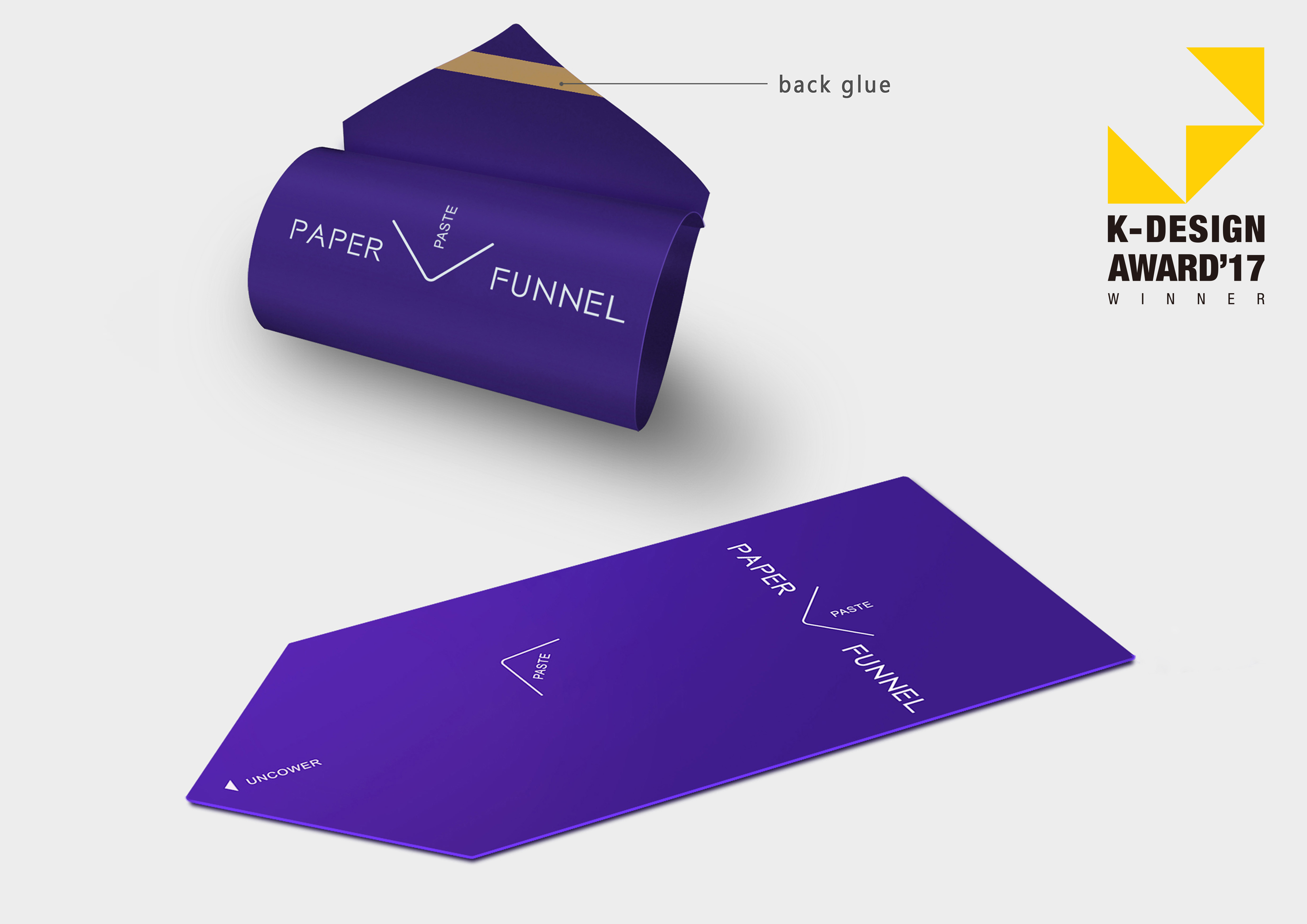 product design，Environmental protection design，Funnel bottle，K-DESIGN，