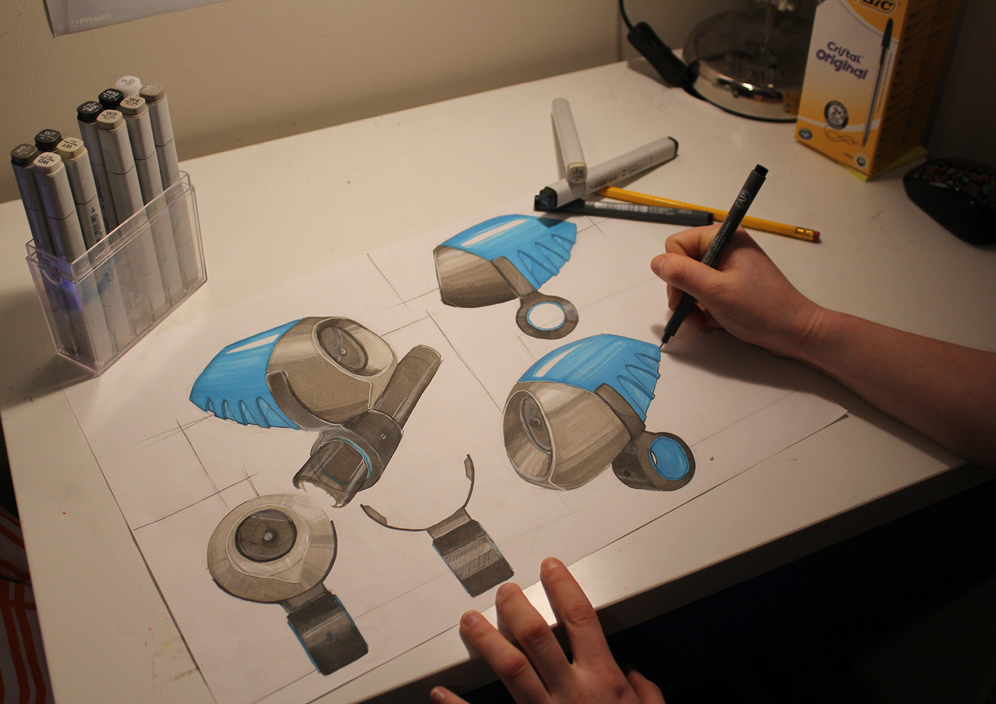 Simplicity，lithe，Water drop design，product design，