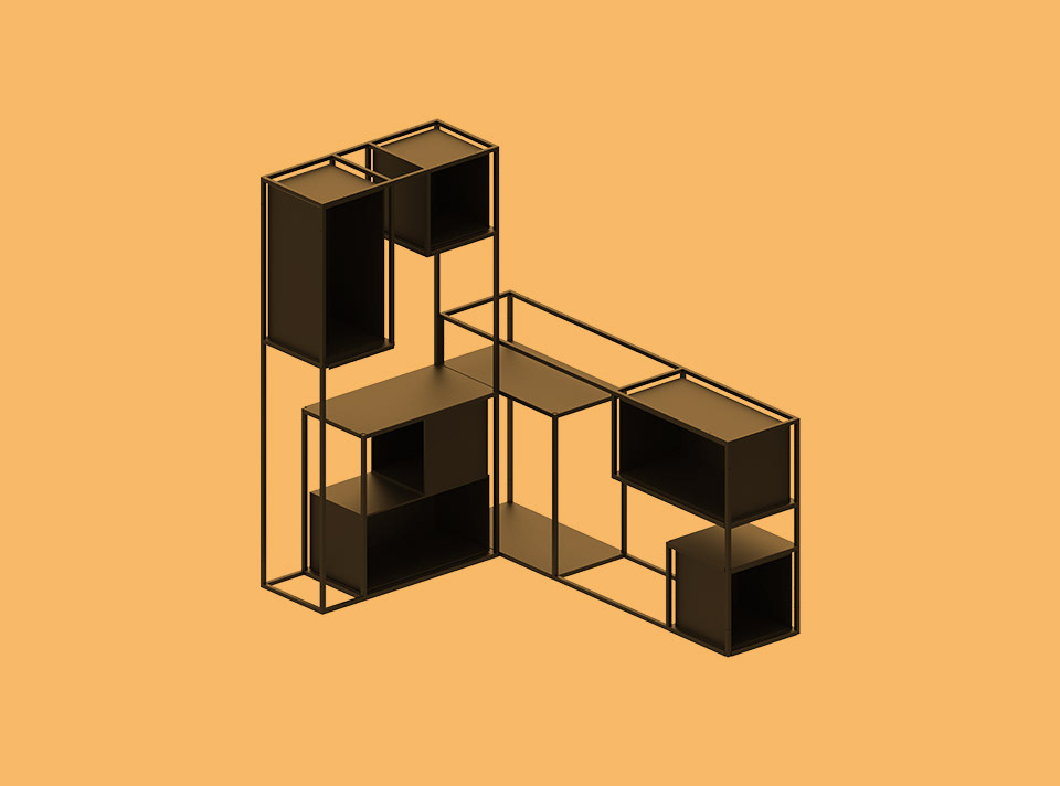 furniture，office，Iron art，Minimalist，