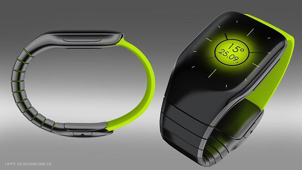 Digital，Intelligent Watch，Modular design，Maik Lippe，